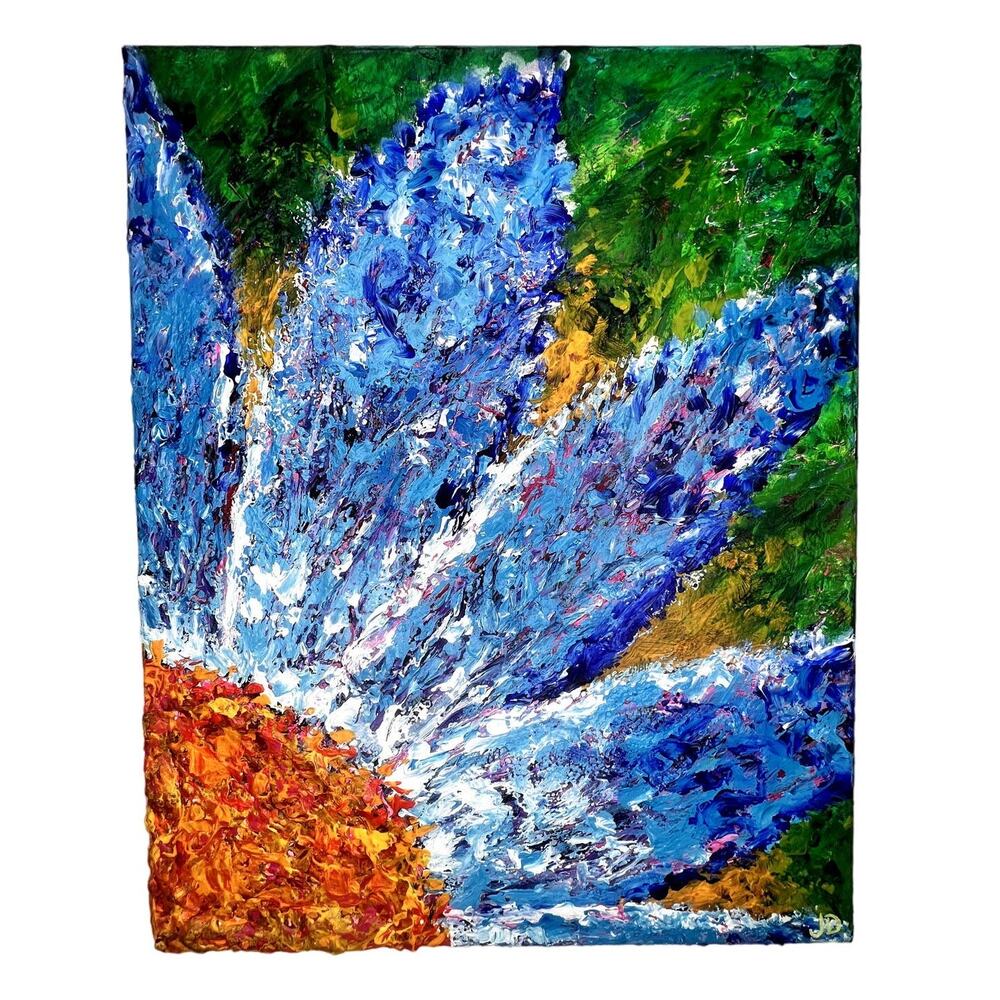 I'm Jealous of the Rain--ORIGINAL ART--"JD"
